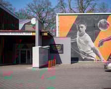 Hala sportowa na Kozanowie, w jej miejscu inwestor zaplanował budowę mieszkań